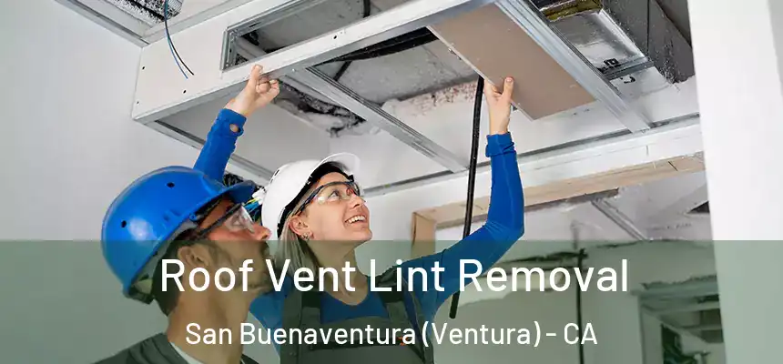  Roof Vent Lint Removal San Buenaventura (Ventura) - CA